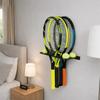 Space Saving Sports Ball Storage Rack Wall-mounted Badminton Racket Storage Rack  Badminton Hall