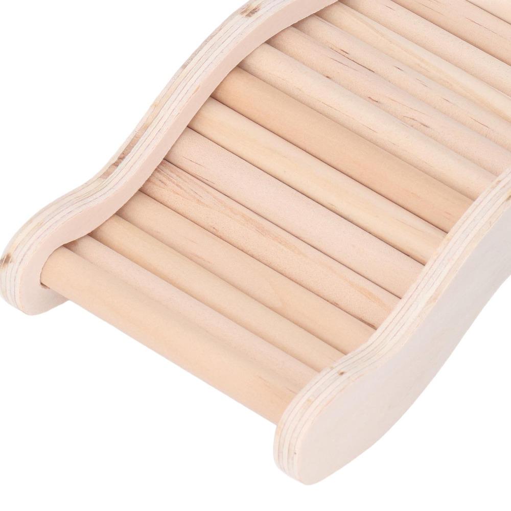 Wood Wooden Hamster Bridge Easy Installation Hamster Interactive Toy Pet Cage Accessories