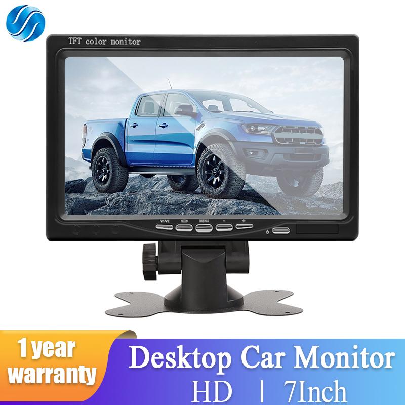 

SINOVCLE 7 Car Monitor Screen For Rear View Reverse Camera TFT LCD Display HD Digital Color HD Screen Parking Assistance