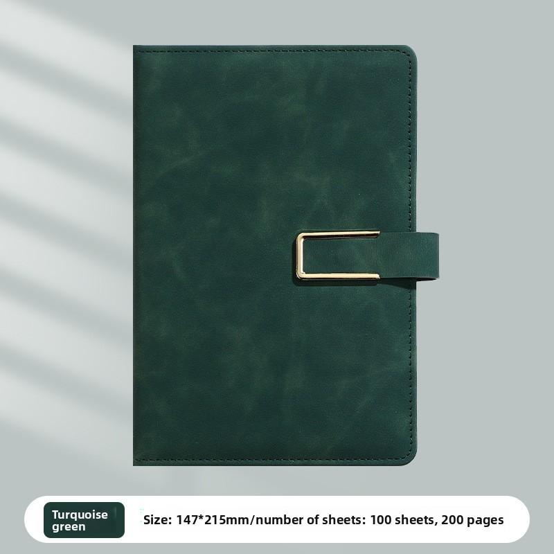 A5 Notatbok Spenne Business Kontor Notisblokk Gaveeske Sett