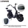 LINGQI RACING Black Seat Passenger Backrest Cushion Pad For Citycoco Electric Scooter Bike China Harley Retrofit Accessories