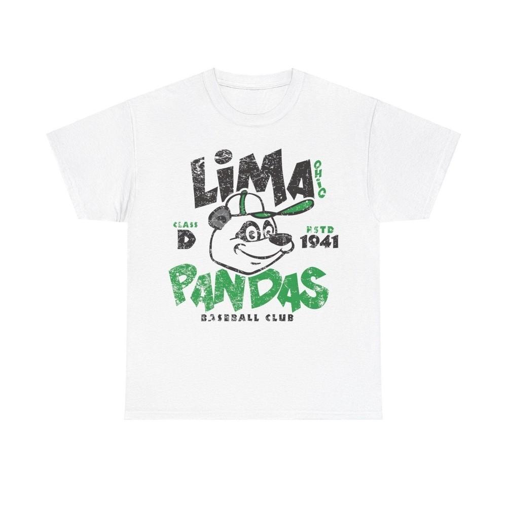 

Lima Pandas Est 1941 Ohio Baseball T-shirt 4XL