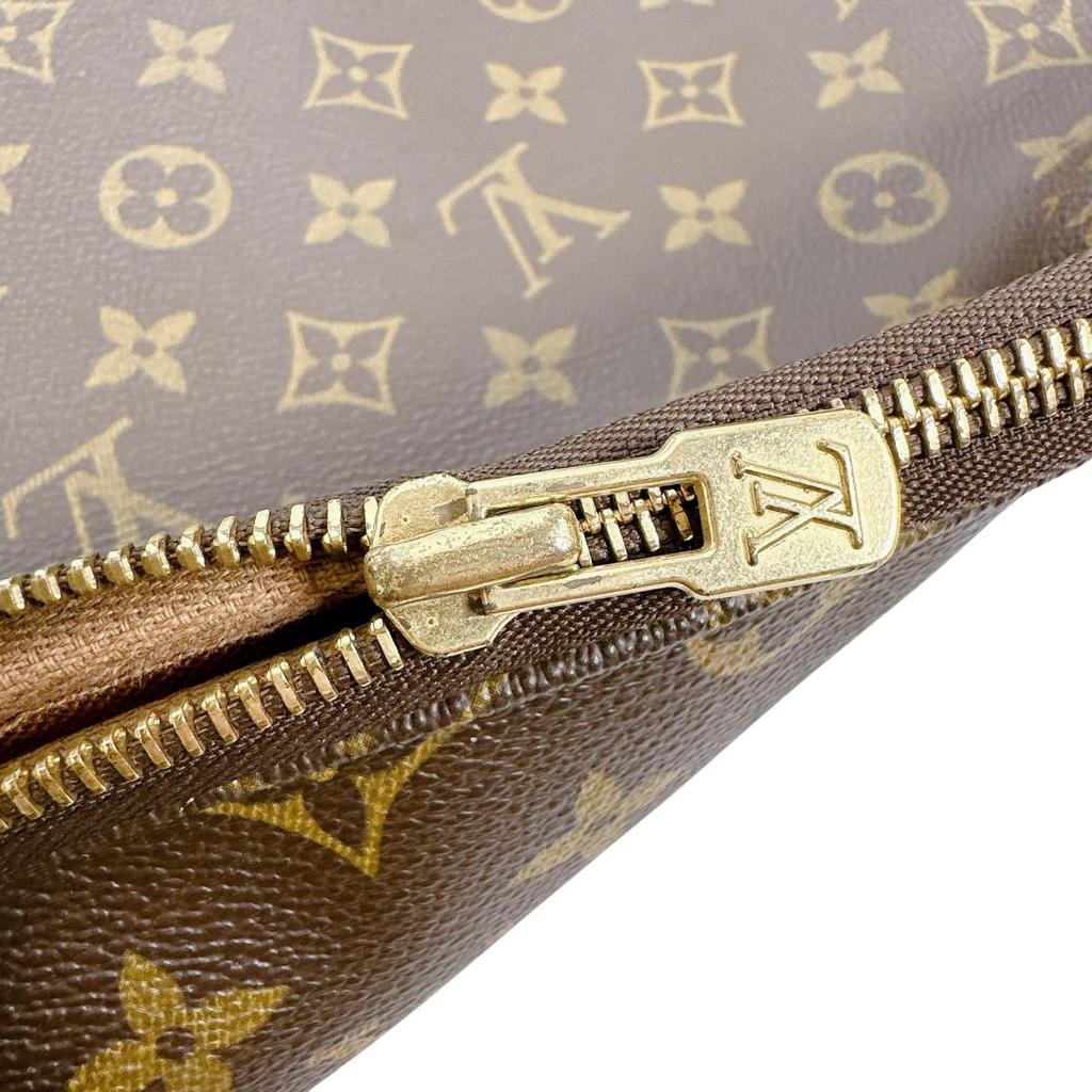 LOUIS VUITTON Monogram Ballad Shoulder Bag Monogram canvas Brown unisex M51112 Used