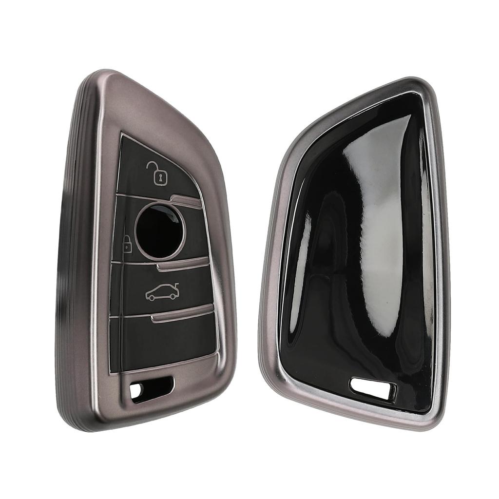 kwmobile BMW 3-Button Car Key Smart Key Compatible Key Case