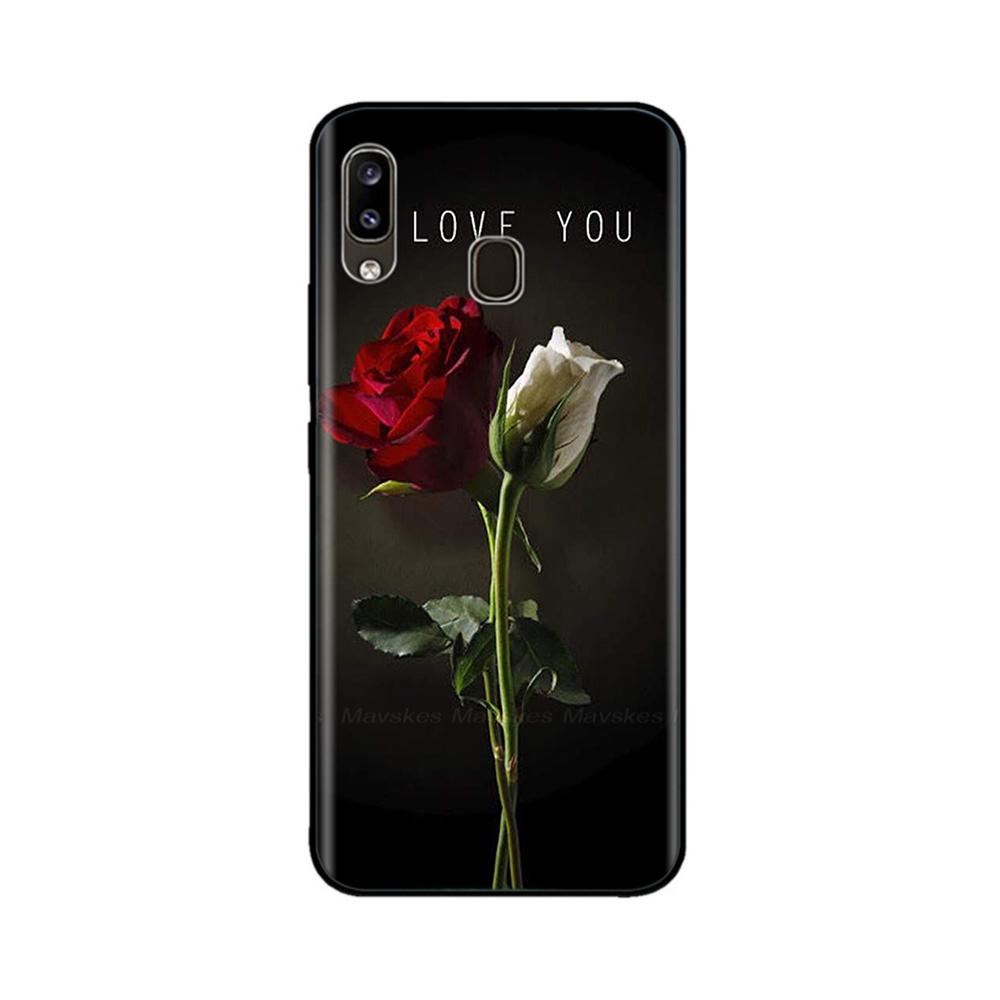Für Samsung Galaxy A50 A30 A20 Weiche TPU-Silikon-Rückabdeckung für Samsung Galaxy A30S A 30 A 50 A50S Bedruckte Schutzhülle