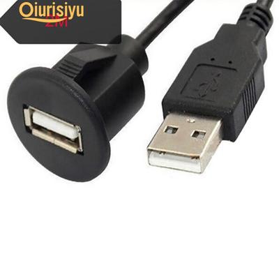 1/2m PC palubní deska do auta USB 2.0 prodlužovací kabel ze zásuvky do zásuvky