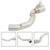 Slip On For KTM DUKE200 DUKE 200 2020 2021 2022 2023 Motorcycle Exhaust System Middle Link Pipe 51mm Escape Moto Stainless Steel