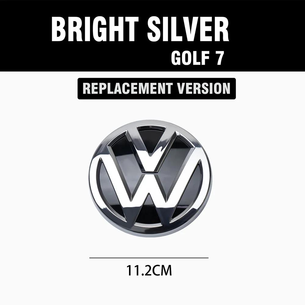 For VW VOLKSWAGEN New 1/2Pcs Car Front Bonnet Grill Rear Trunk Emblem Logo Cover Replacement Badge For Volkswagen VW Golf 7 MK7