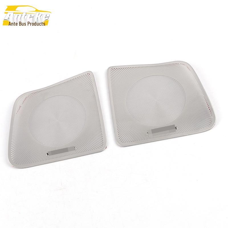 Vellfire Stainless Steel Speaker Cover Accessory for Middle Door Panel