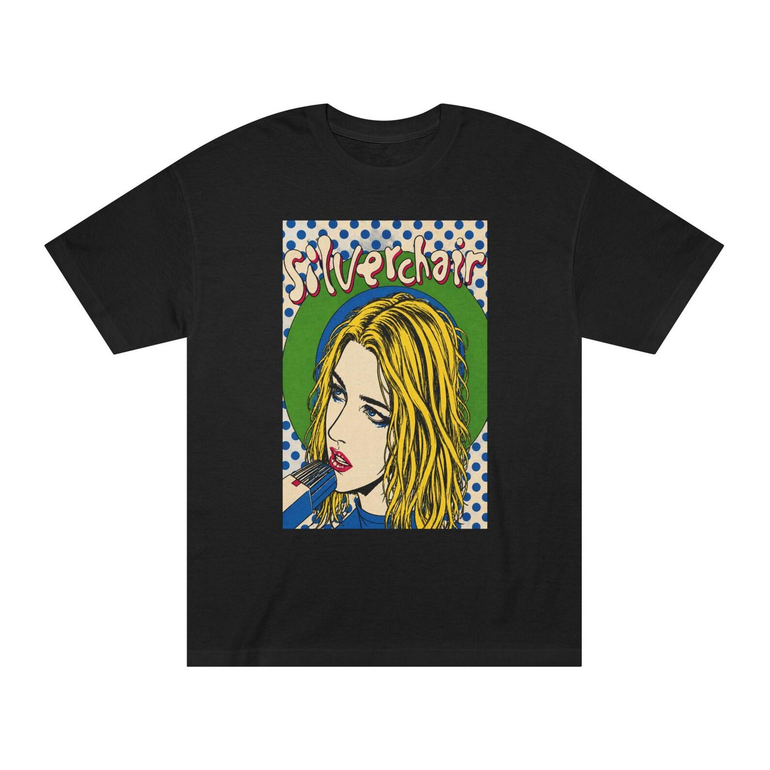 Silverchair Pop Art Portrait Tee | Grunge Band Graphic T-Shirt 2XL