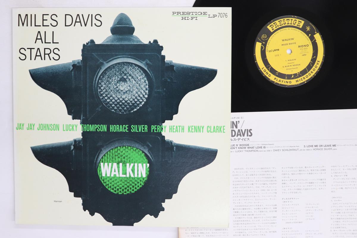 LP Record MILES DAVIS  Walkin VIJ205 PRESTIGE 1984 Japan Jazz Used
