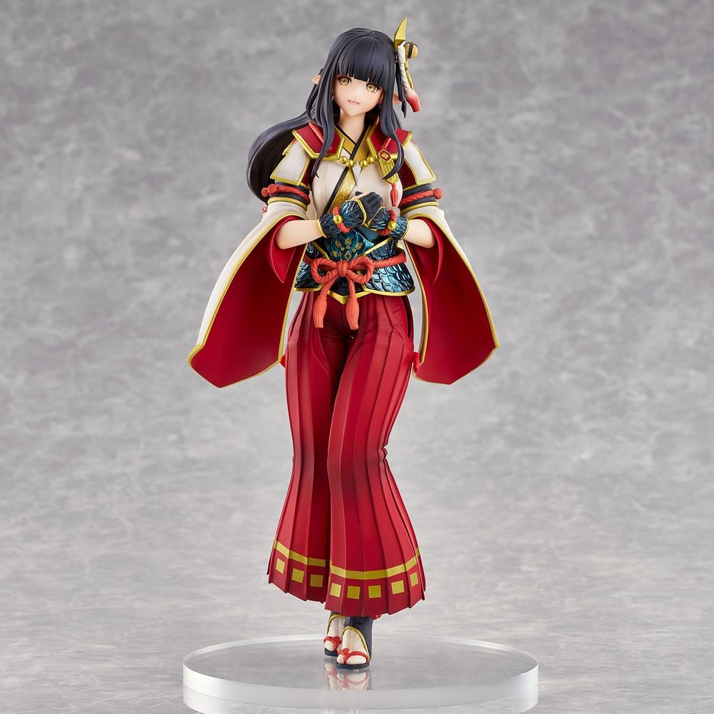 Hunter Village Receptionist Hinoe PVC ABS Painted Complete Figure "Monster Rise" Non-scale &