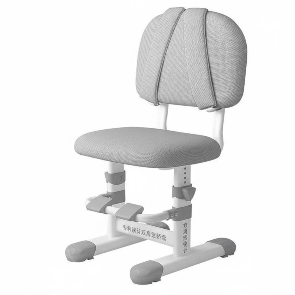Adjustable Kids Study Chair, Ergonomic Posture Correction Student Home