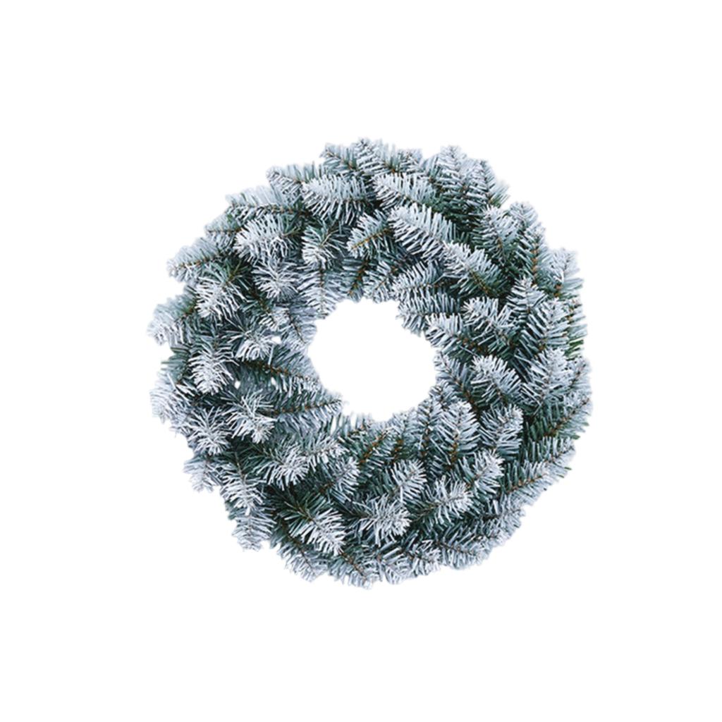 30cm Weihnachtskranz Künstliche Blumendekoration Kranz Türhänger Wandhänger