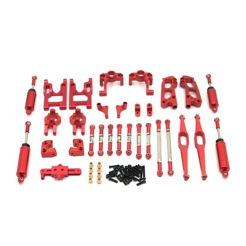 Weili 12427 12428 12423 FY01 02 03 Remote Control Car Accessories Metal Upgrade 12 Piece Set