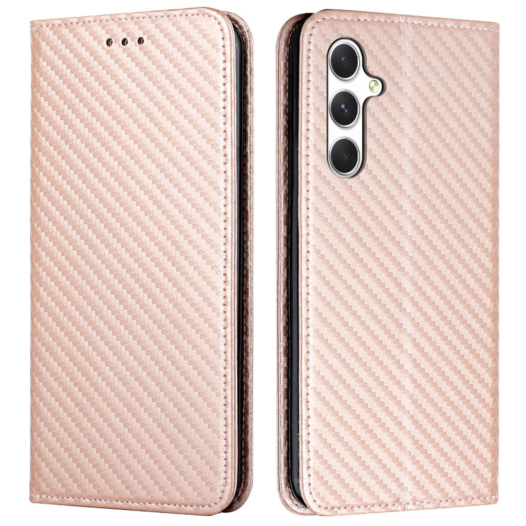 For Samsung Galaxy A26 5G/A16 5G/A16 4G Case Leather Flip Phone Cover Stand Strong Magnetic Closure
