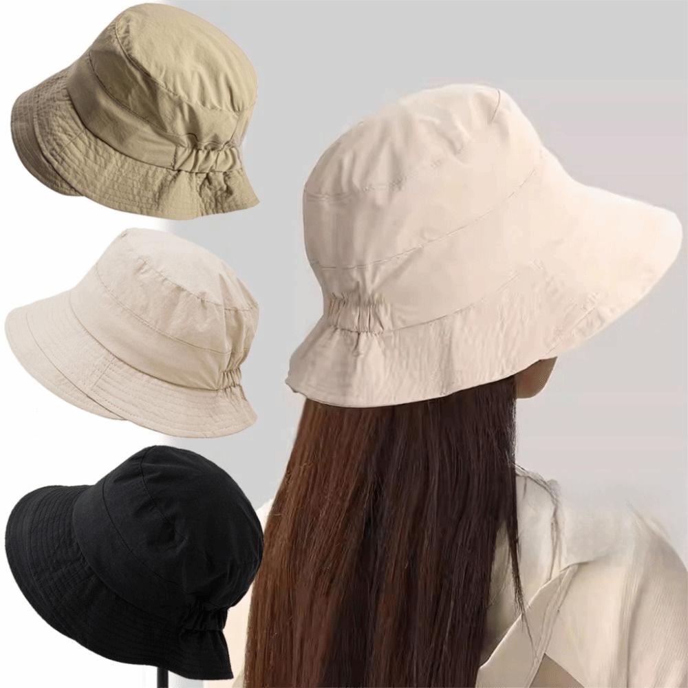 Japanese Style Fisherman Hat Wide Brim Fishing Caps Casual Bucket Hat Fishing