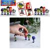 Vibrant Teen Titans Go Figure Set Featuring Robin Raven Beast Boy Starfire Collectibles