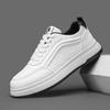 Sneakers Bianche da Uomo Nuove Primavera 2026, Suola Spessa Rialzanti Scarpe da Ginnastica Casual Stile McQueen Scarpe da Skateboard Moda Tendenza Calzature da Uomo