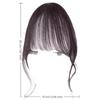 Synthetic Fake Bangs Hairpiece Clip Air Bang Extension Natural Heat Resistant For Women Daily Party
