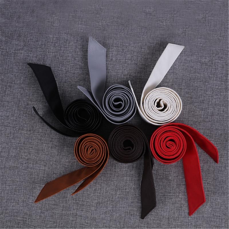 Womens PU Faux Leather Overcoat Waist Belt Solid Color Jackets Wide Waistband for Fashion Women