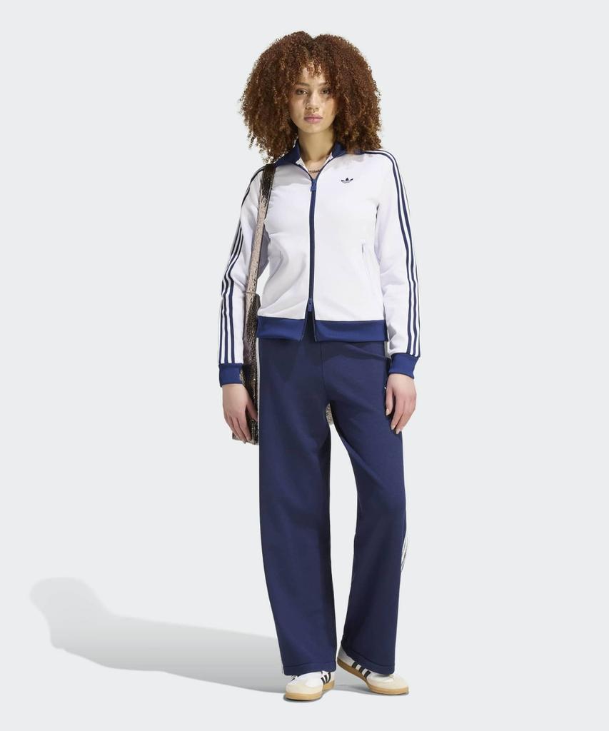 adidas Klasická bunda na track - Mrazivě fialová:Tmavě modrá / Kx4263