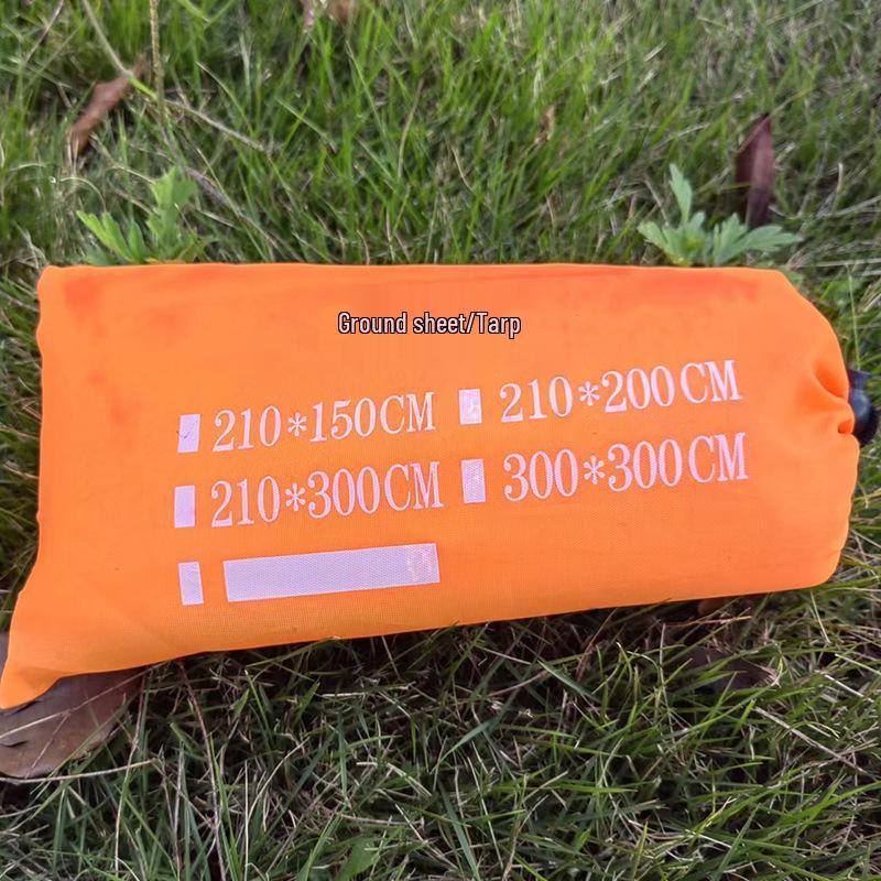 Large Silver-Coated Oxford Cloth Picnic Blanket & Moisture-Proof Camping Mat