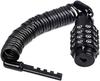 SpyFlyLie Bicycle 180cm Combination Cable Lock for Bicycles and Customizable PIN Lightweight Lock, Long, 4-Digit Motorcycles, Keyless, Password, Code,