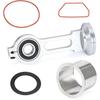 KK-4835 KK-5081 Pompă pentru compresor de aer fără ulei Kit piston de biela pentru compresor de aer pentru Devildiss