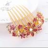 28cm Chip Flower Hair Scarf Bohemia Bandana Hair Band Retro Triangle Scarf Kerchief Women Girl Travel Headscarf Accessories