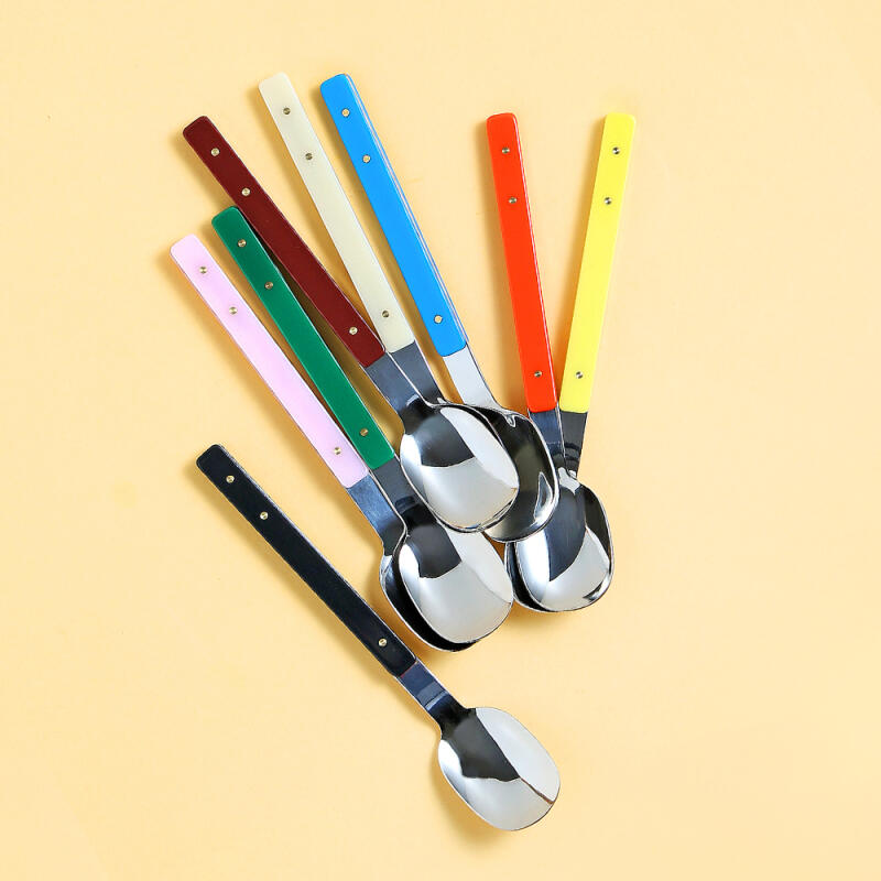 [J Table] Kalinne Cutlery Spoon Set (8 colors) green