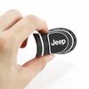 2Pcs Anti-Slip Silicone Car Cup Mat Anti-Noise Coasters Automotive Interior Accessories for Jeep Wrangler Grand Cherokee Compass AKT1