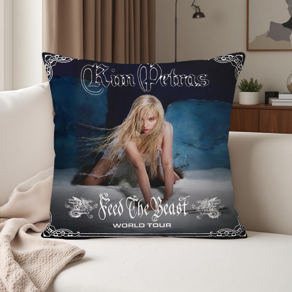 German Singer KKim PPetras Pillow Case Suitable For Bedrooms Living Rooms Cars Home Decoration