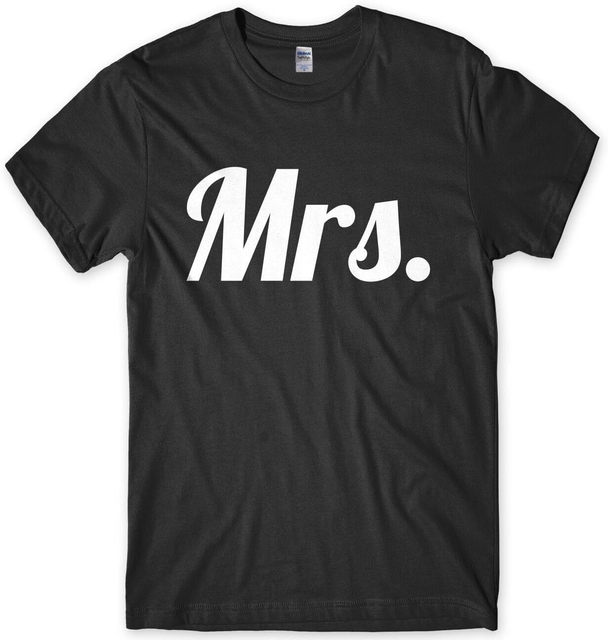 Mrs. Mens Funny Unisex Men T Shirt 3XL чёрный
