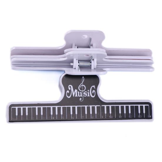 Federklemme Bunt Multifunktionale Plastik Noten Fixierklemmen für Gitarrenspieler