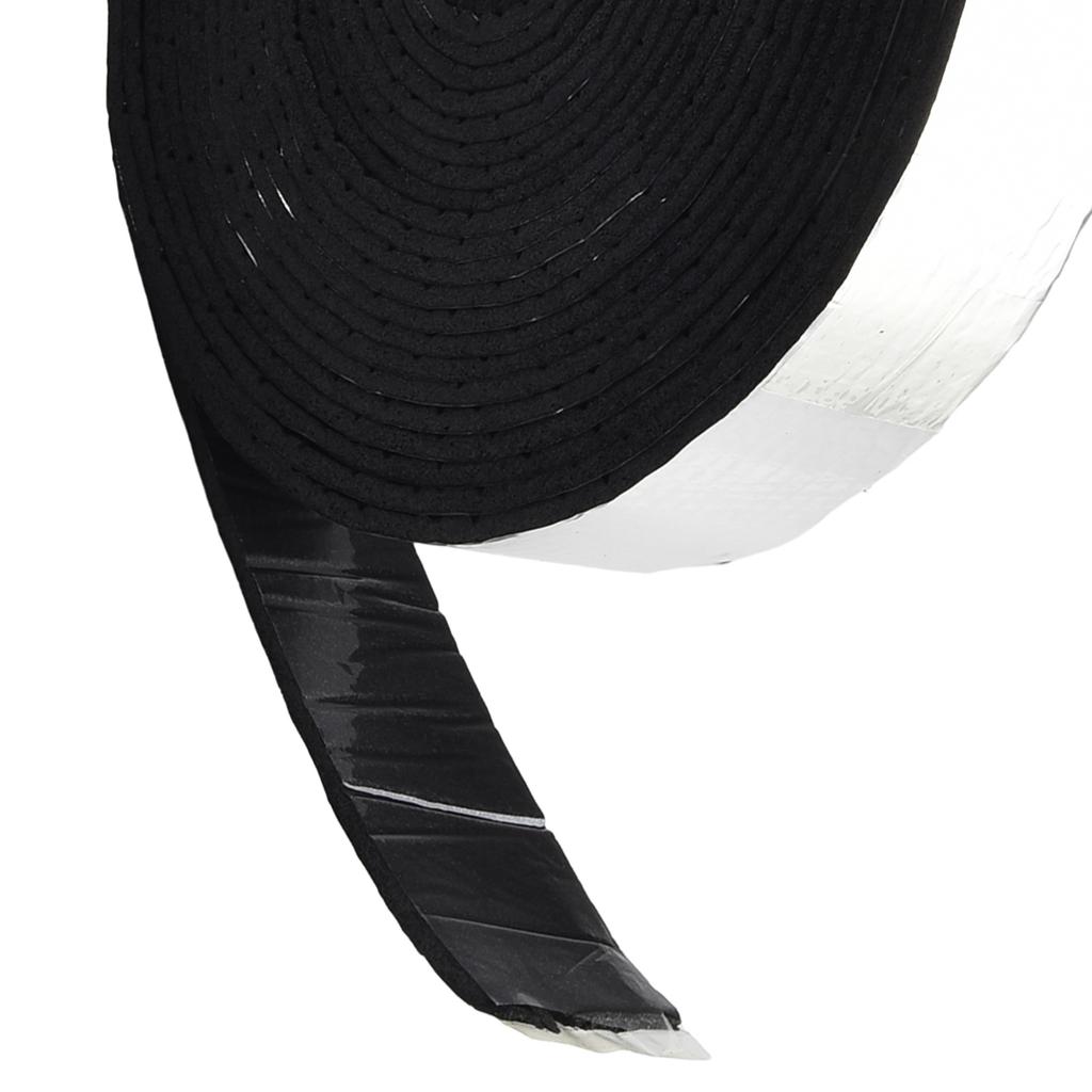 1x Pipe Wrap Insulation 32.8Ft Outdoor Pipe Foam Tape Pipeline Insulation Tape Aluminum Foil Fire Resistant Pipeline Tape
