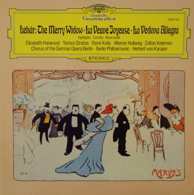 LP-Schallplatte FRANZ LEHR Die lustige Witwe Highlights 2530729 Deutsche Grammo 1974 Deutschland Klassik Gebraucht