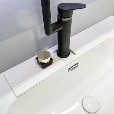 Faucet Mat for Kitchen Quick Drying Stone Faucet Sink Splash Guard Diatomite Drain Mat Innovative Faucet Protector