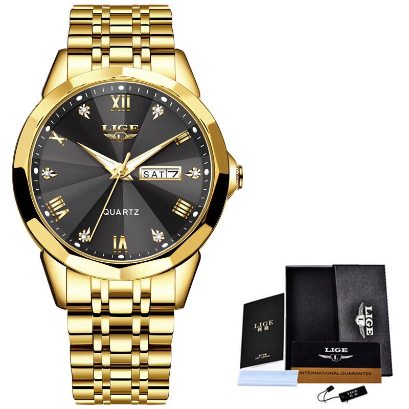 Brand Luxury Women Watch Fashion Waterproof Date Quartz Watches For Women Full Steel Sport Military Chronograph Reloj Mujer