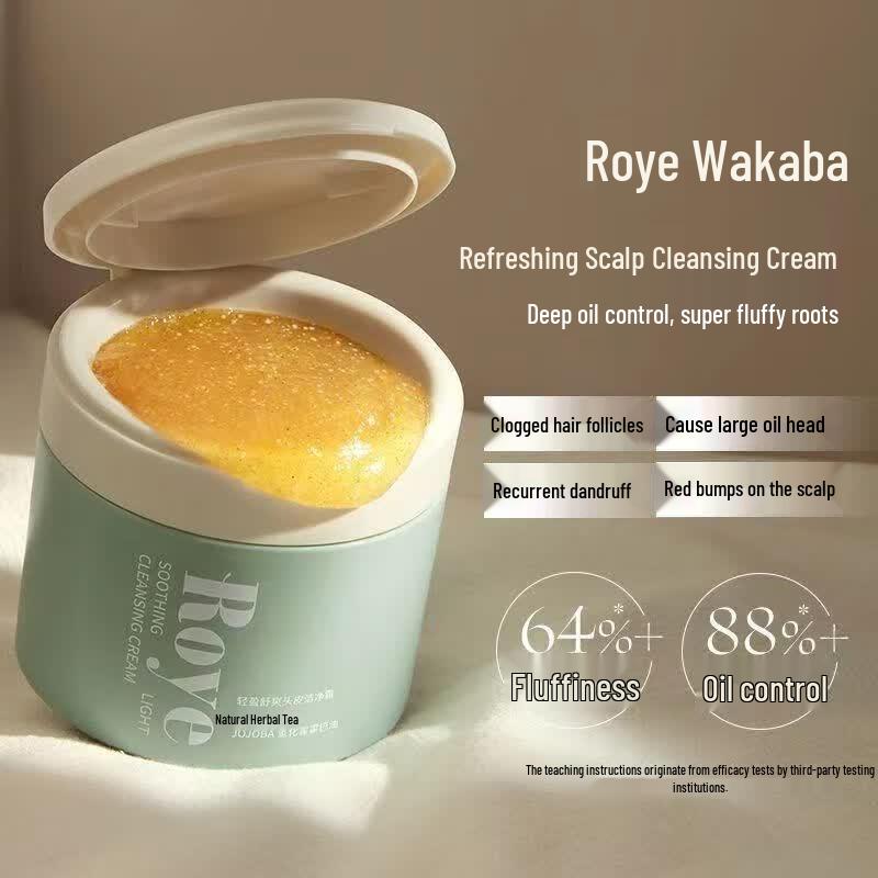 Roye Oil Control Volumizing Shampoo & Scalp Scrub Set