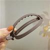 Top Clip Frosted Duckbill Clip Clamps Ponytail Holder Headwear Hair Claws  For Women Girls