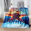 Top Gun Classic Movie Sign 3D Blanket,Soft Throw Blanket for Home Bedroom Bed Sofa Picnic Travel Office Rest Cover Blanket Kids