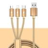 Apple Huawei Android 3 In 1 Fast Charging Cable With 2a Charger And Dual Usb Ports For Home Office Use