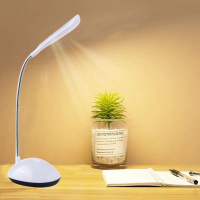 LED Desk Light Eye Protection Reading Lamp AAA Battery Powered Lamp Folding Creative Table Lamp For Reading Studying Bedroom