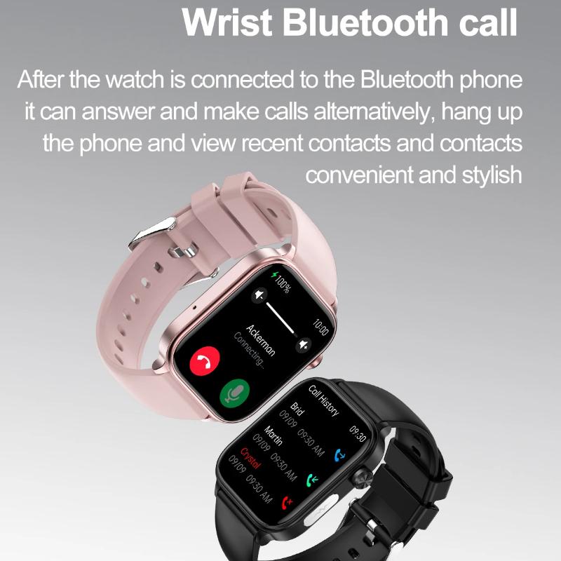 2025 Neue EKG+PPG Blutfett Harnsäure Gesundheits-Smartwatch Herren Herzfrequenz Blutdruck Bluetooth Anruf Smartwatch Damen