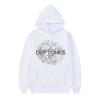 Mote Punk Metal Rock Band Deftones Hettegenser Blomster Burst Print Sweatshirt Unisex kvinner Vintage Casual Pullover Streetwear Par
