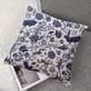 Bat & Bloom Square Jacquard Pillow Cover for Sofa Office Waist Cushion Cover Home Decorative Pillowcase