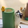 2pcs Cute cat pen holder, mini pen holder, creative decoration for study, home decor, office desk decoration, office
