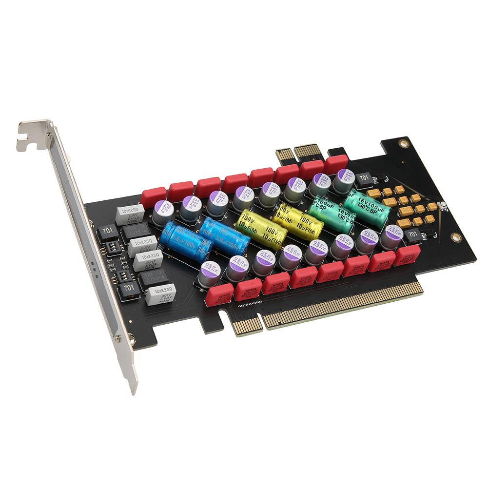 

Power Filter Card PC HI FI Card Better Music Rainbow Candy shape for PC Audio Purification