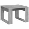 825826 vidaXL Side Table Sonoma Grey 50x50x35 Cm Engineered Wood